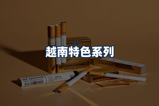 越南香烟展示